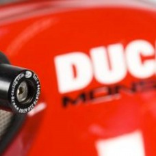 R&G Racing Bar End Sliders for Ducati Monster 1100 '09-19, Monster 796 '08-'15, Streetfighter 848 '08-'19, Streetfighter 1098 '09-'14